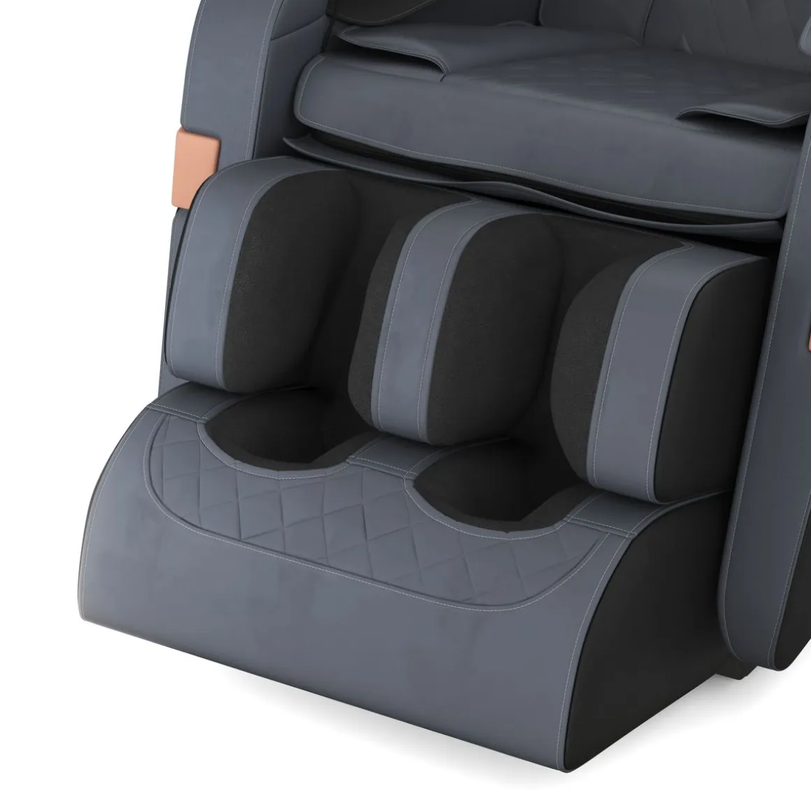 Massagesessel ELSWEIR anthrazit/schwarz