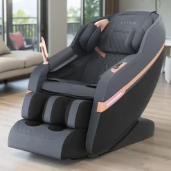 Massagesessel ELSWEIR anthrazit/schwarz