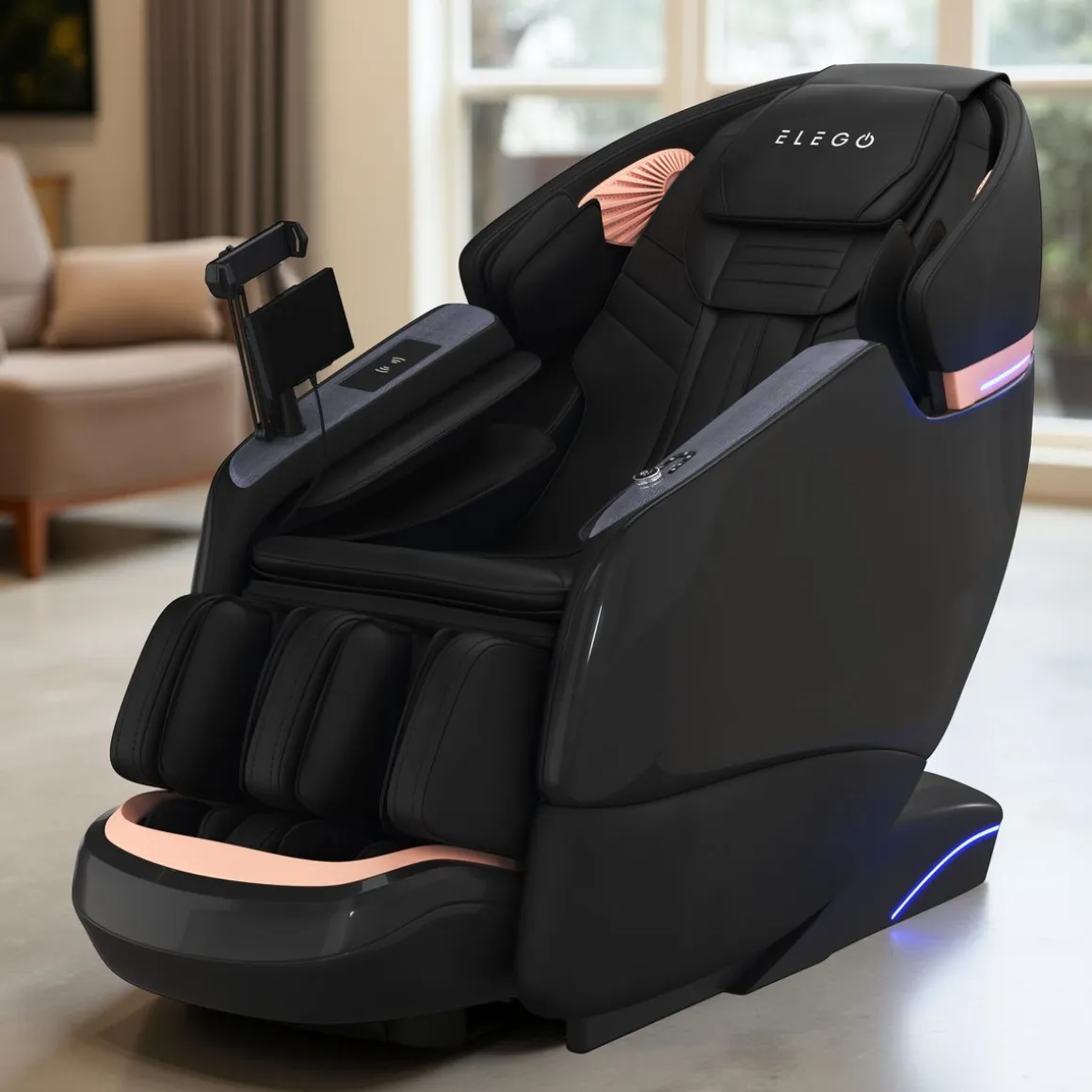 Massagesessel ELYSIAN SL TRACK schwarz