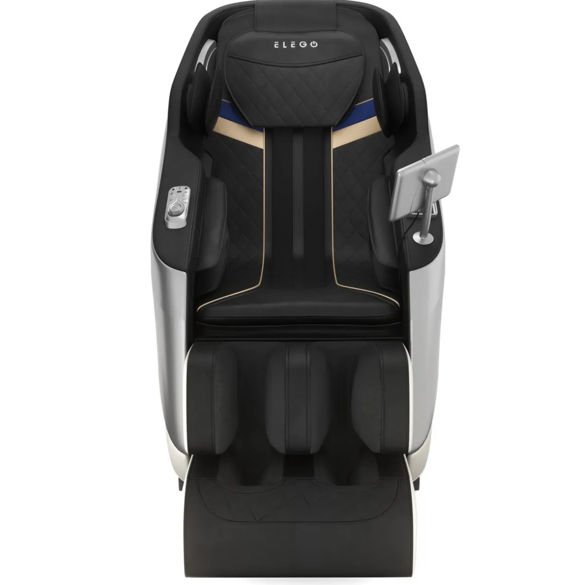 Massagesessel MELLORA SL TRACK schwarz/weiss