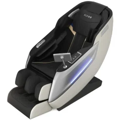 Massagesessel MELLORA SL TRACK schwarz/weiss