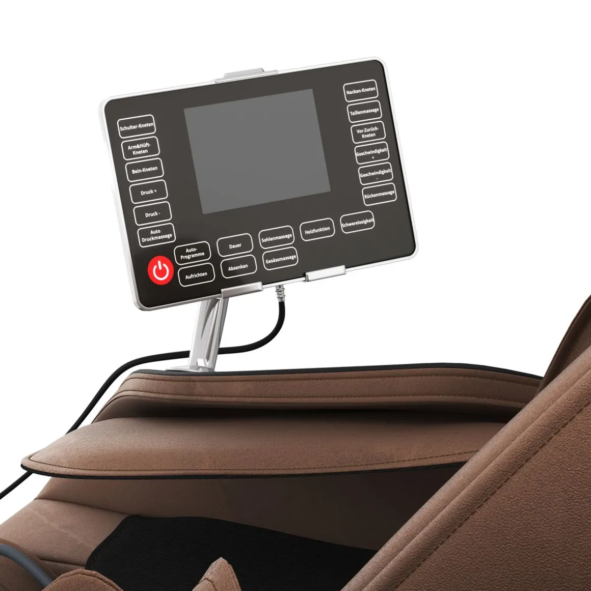 Massagesessel REVIO braun/schwarz