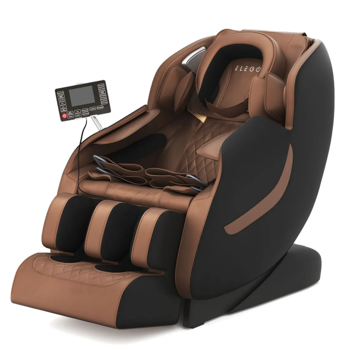 Massagesessel REVIO braun/schwarz