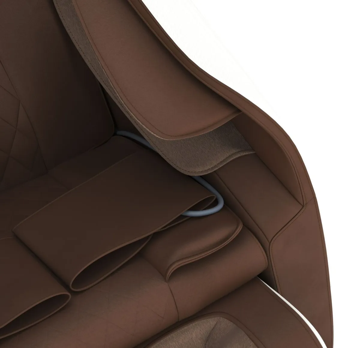 Massagesessel REVIO braun/weiss