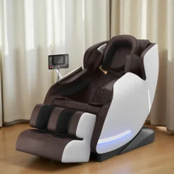 Massagesessel SERENE weiss/braun
