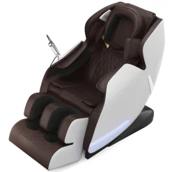 Massagesessel SERENE weiss/braun