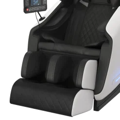 Massagesessel WELLNESS schwarz/weiss