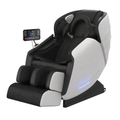 Massagesessel WELLNESS schwarz/weiss