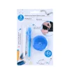 Massband 150 cm mit 2 Kreidestiften blau/weiss