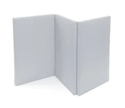 Matratze Babybett 120 x 60 cm grau