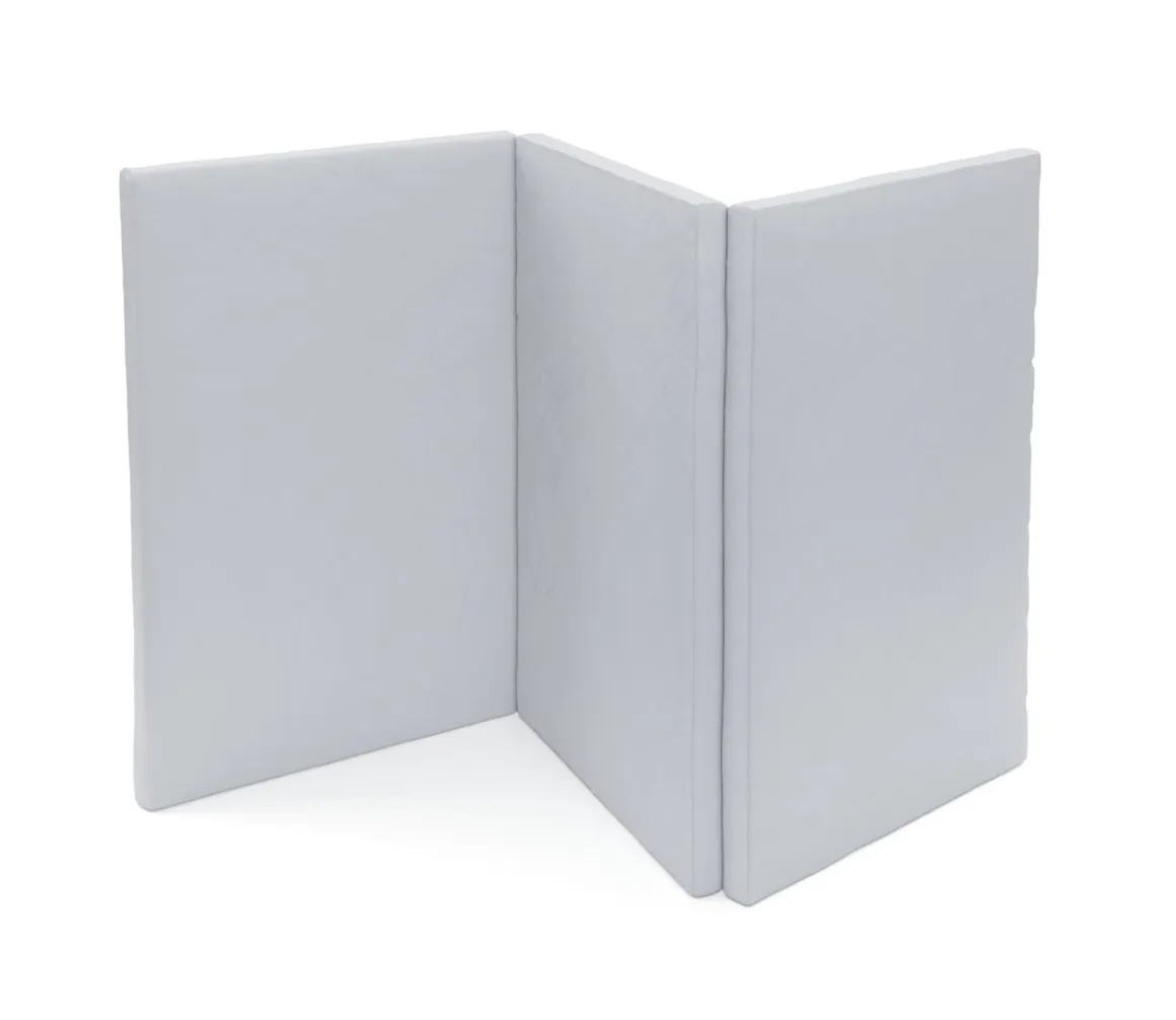 Matratze Babybett 120 x 60 cm grau