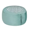 Meditationskissen Samt 40 x 20 cm mint