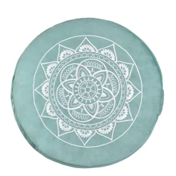 Meditationskissen Samt 40 x 20 cm mint