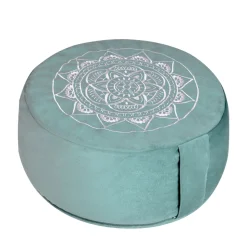 Meditationskissen Samt 40 x 20 cm mint
