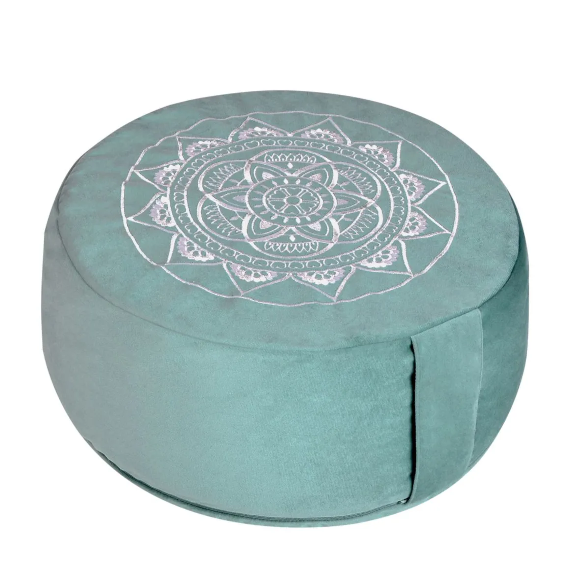 Meditationskissen Samt 40 x 20 cm mint