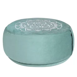 Meditationskissen Samt 40 x 20 cm mint