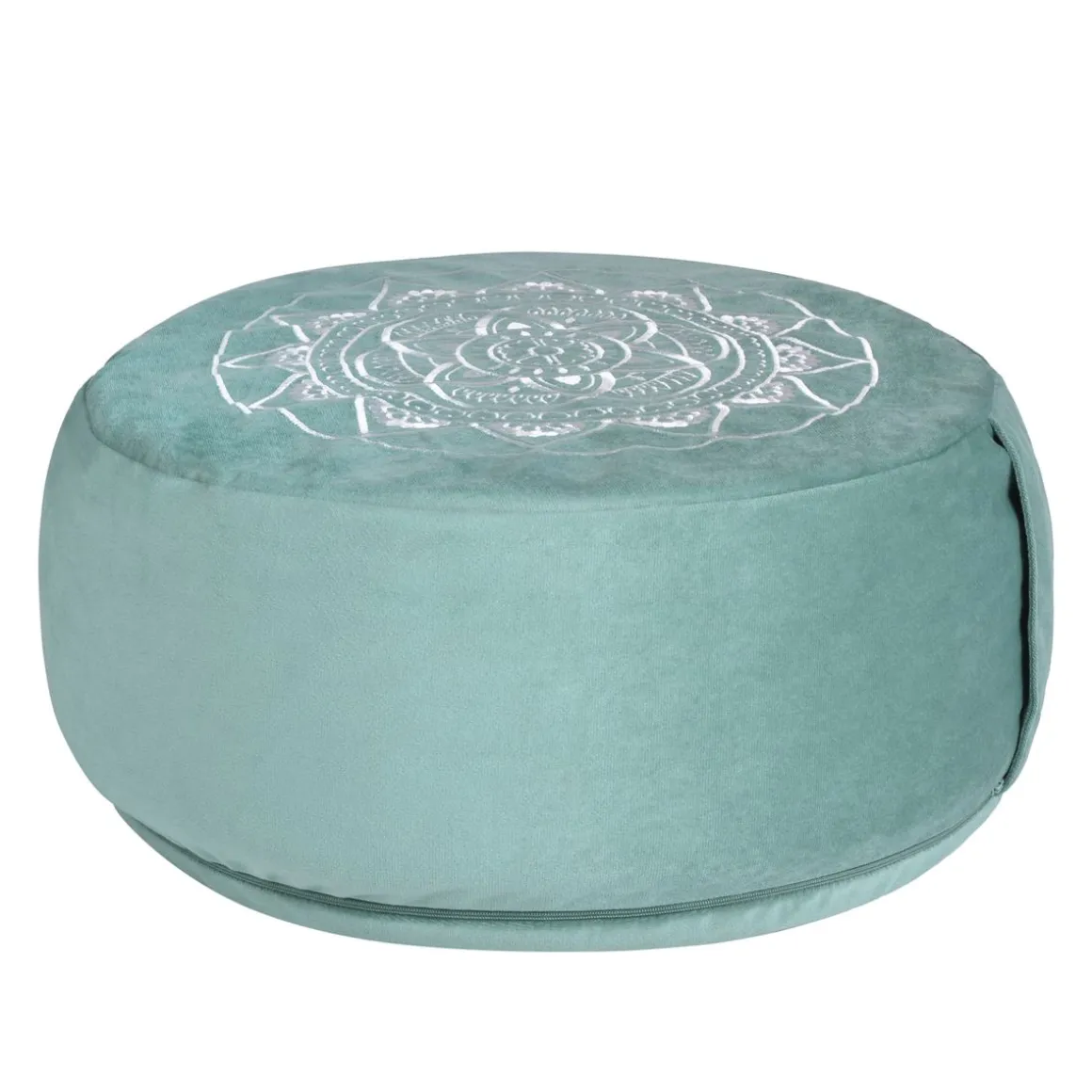 Meditationskissen Samt 40 x 20 cm mint