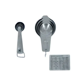 Messbecher- und Messlöffel Edelstahl 15er Set