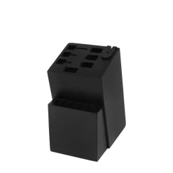 Messerblock Set Holz 14-teilig schwarz