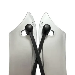 Messerschärfer 16 cm silber