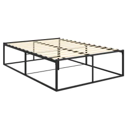 Metallbett ANKARA 140 x 200 x 45 cm schwarz