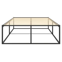 Metallbett ANKARA 140 x 200 x 45 cm schwarz