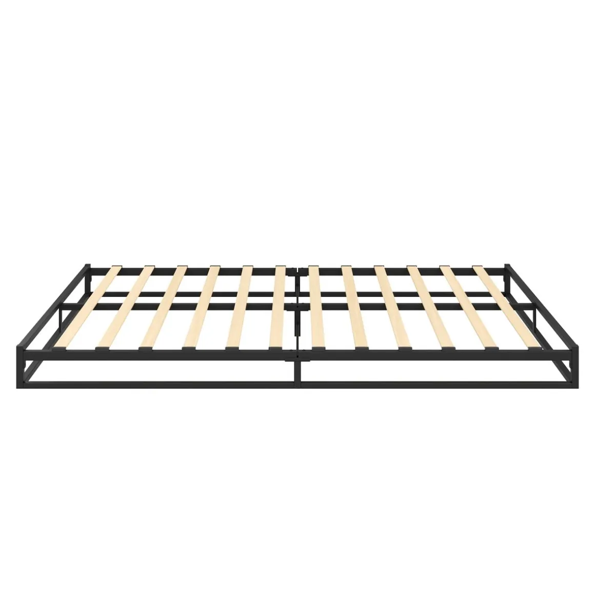 Metallbett ANKARA 140 x 200 x 15 cm schwarz