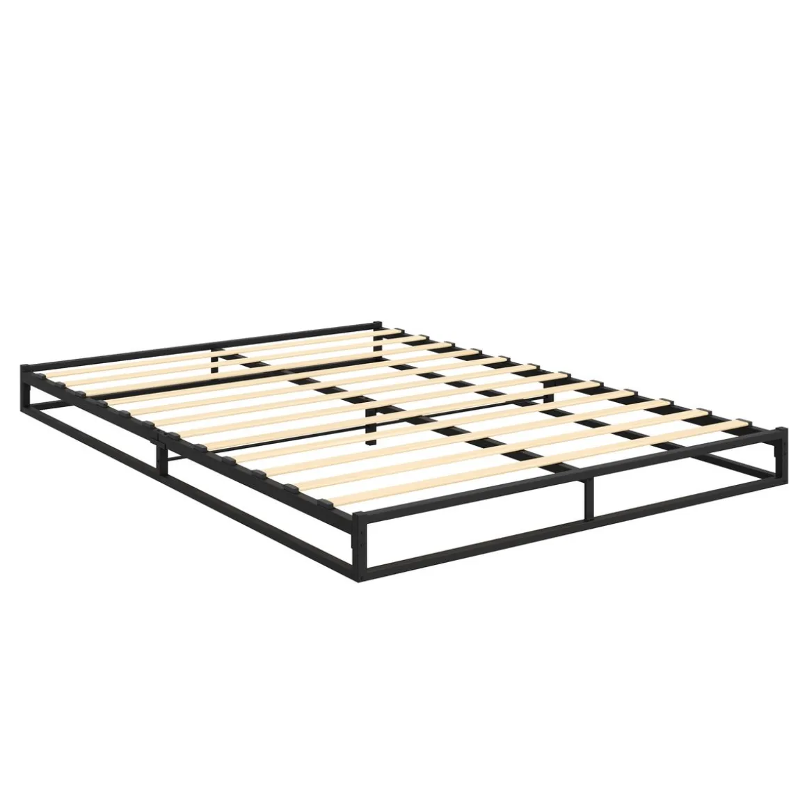 Metallbett ANKARA 140 x 200 x 15 cm schwarz