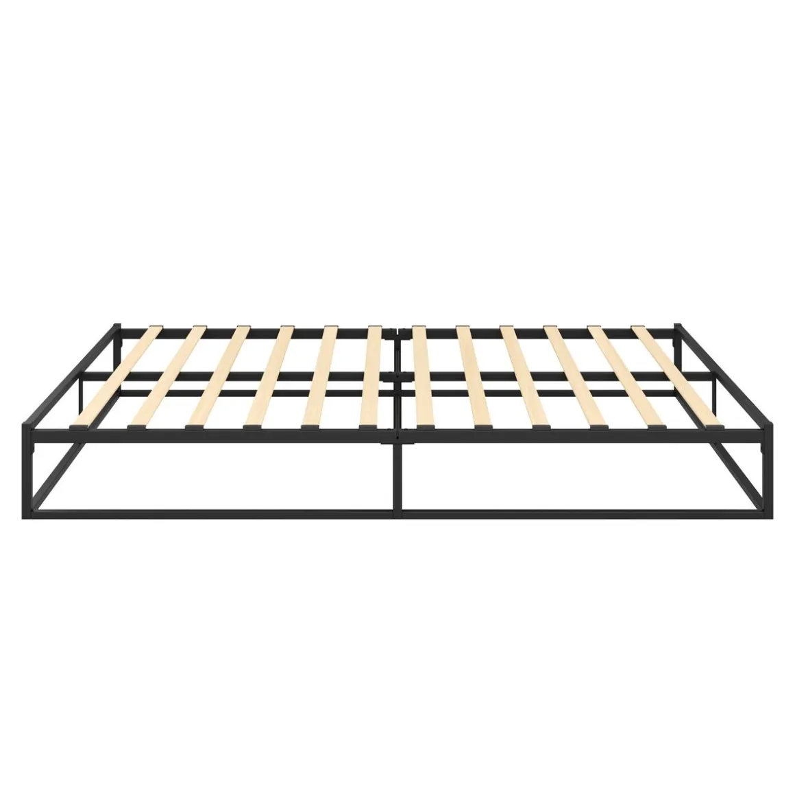 Metallbett ANKARA 140 x 200 x 25 cm schwarz