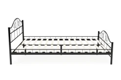 Metallbett AURELIE 140 x 200 cm schwarz