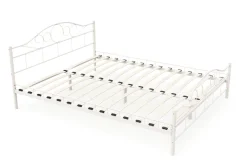 Metallbett AURELIE 160 x 200 cm weiss