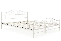 Metallbett AURELIE 160 x 200 cm weiss