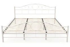 Metallbett AURELIE 180 x 200 cm weiss