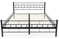 Metallbett CIEL 140 x 200 cm schwarz