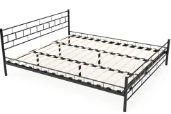 Metallbett CIEL 180 x 200 cm schwarz