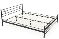 Metallbett CIEL 160 x 200 cm schwarz