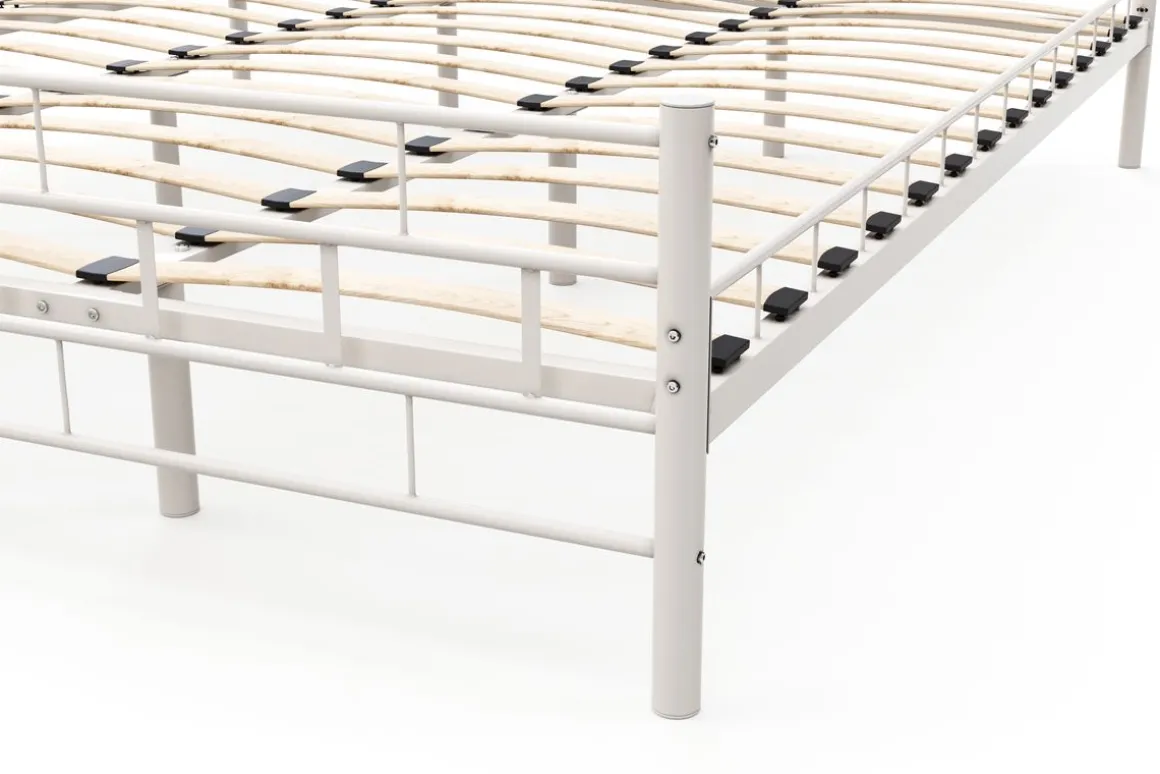 Metallbett CIEL 180 x 200 cm weiss