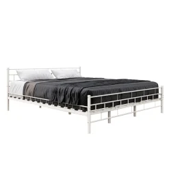 Metallbett CIEL 180 x 200 cm weiss