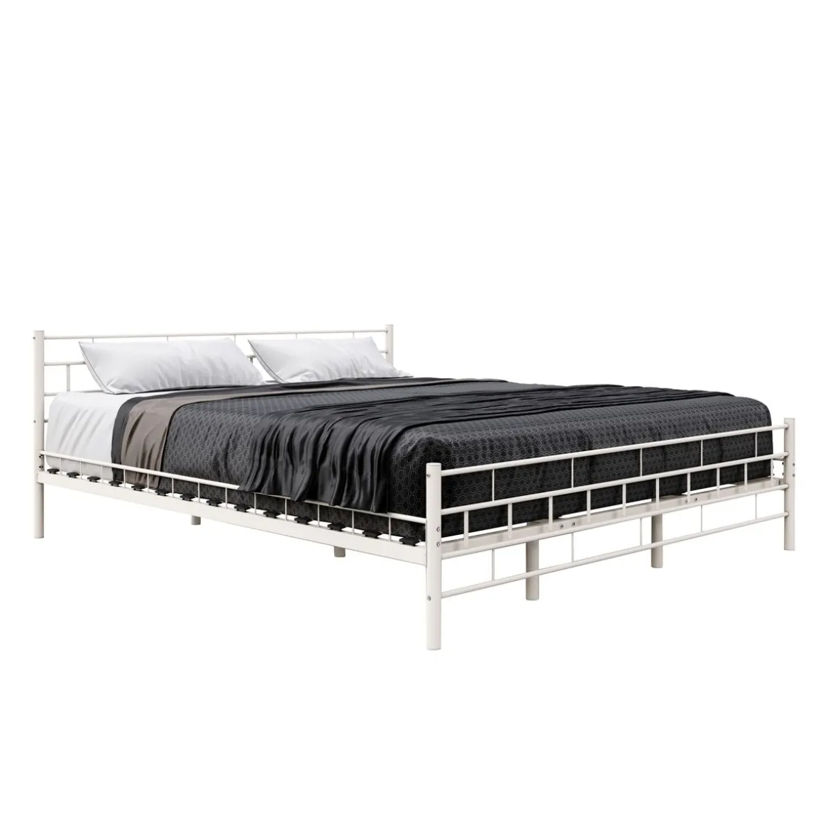 Metallbett CIEL 180 x 200 cm weiss