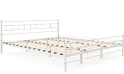 Metallbett CIEL 180 x 200 cm weiss