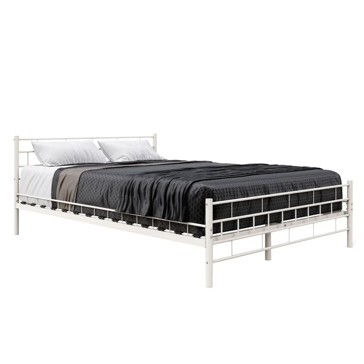 Metallbett CIEL 160 x 200 cm weiss
