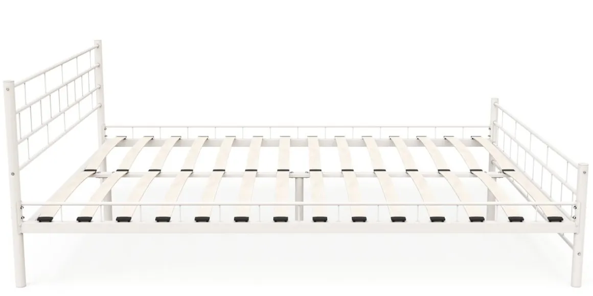Metallbett CIEL 160 x 200 cm weiss