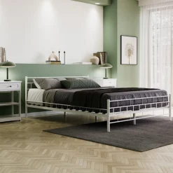 Metallbett CIEL 160 x 200 cm weiss