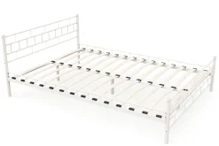 Metallbett CIEL 140 x 200 cm weiss