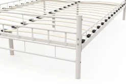 Metallbett CIEL 140 x 200 cm weiss