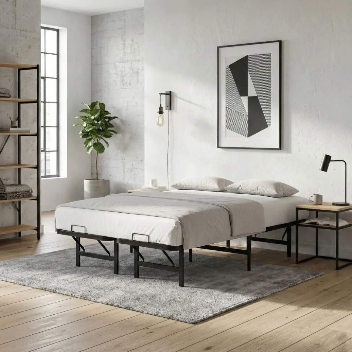 Metallbett Klappbett MARALIS 140 x 200 cm