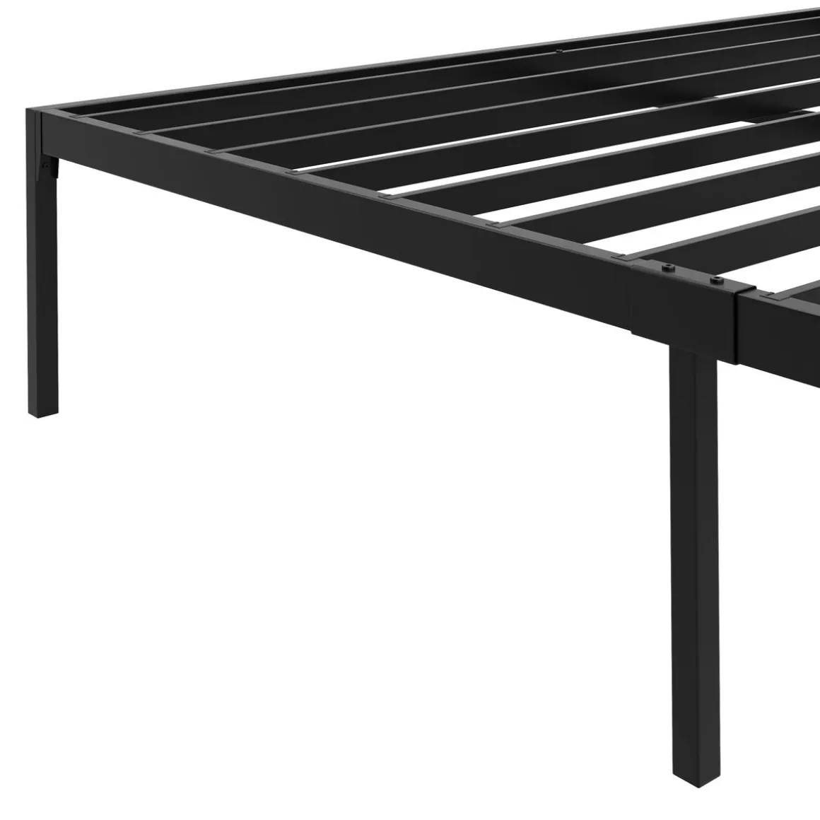 Metallbett SERENA 160 x 200 cm schwarz