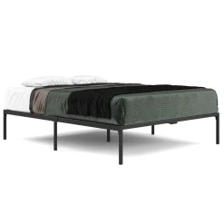Metallbett SERENA 160 x 200 cm schwarz