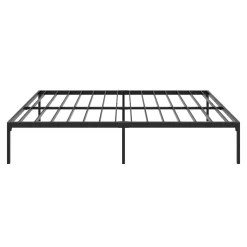 Metallbett SERENA 160 x 200 cm schwarz
