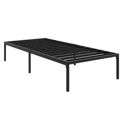 Metallbett SERENA 90 x 200 cm schwarz